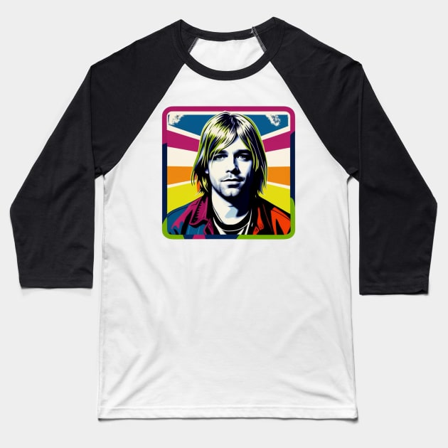 Kurt Baseball T-Shirt by musicgeniusart